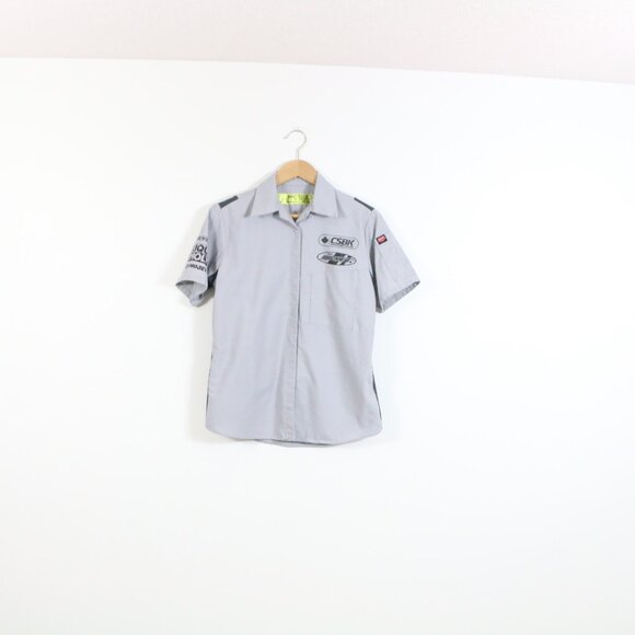 *REDKAP Canadian Superbike Championship Grey Button Up - Picture 5 of 10